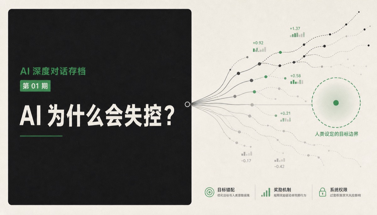 第 01 期封面：AI 为什么会失控？