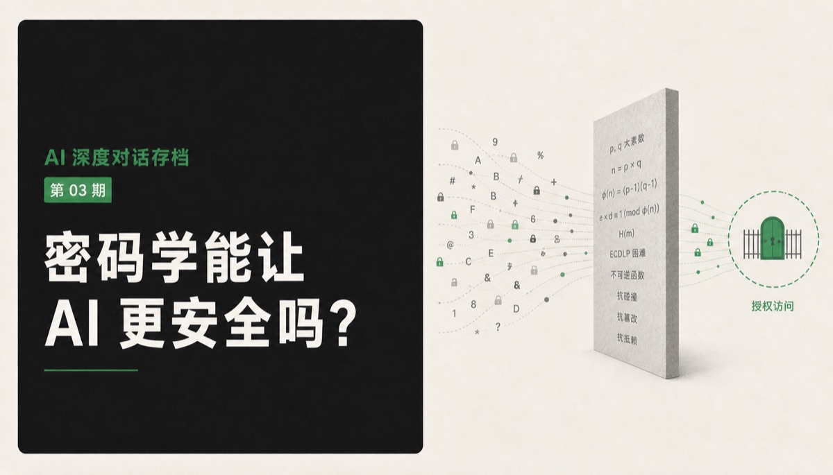 第 03 期封面：密码学能让 AI 更安全吗？